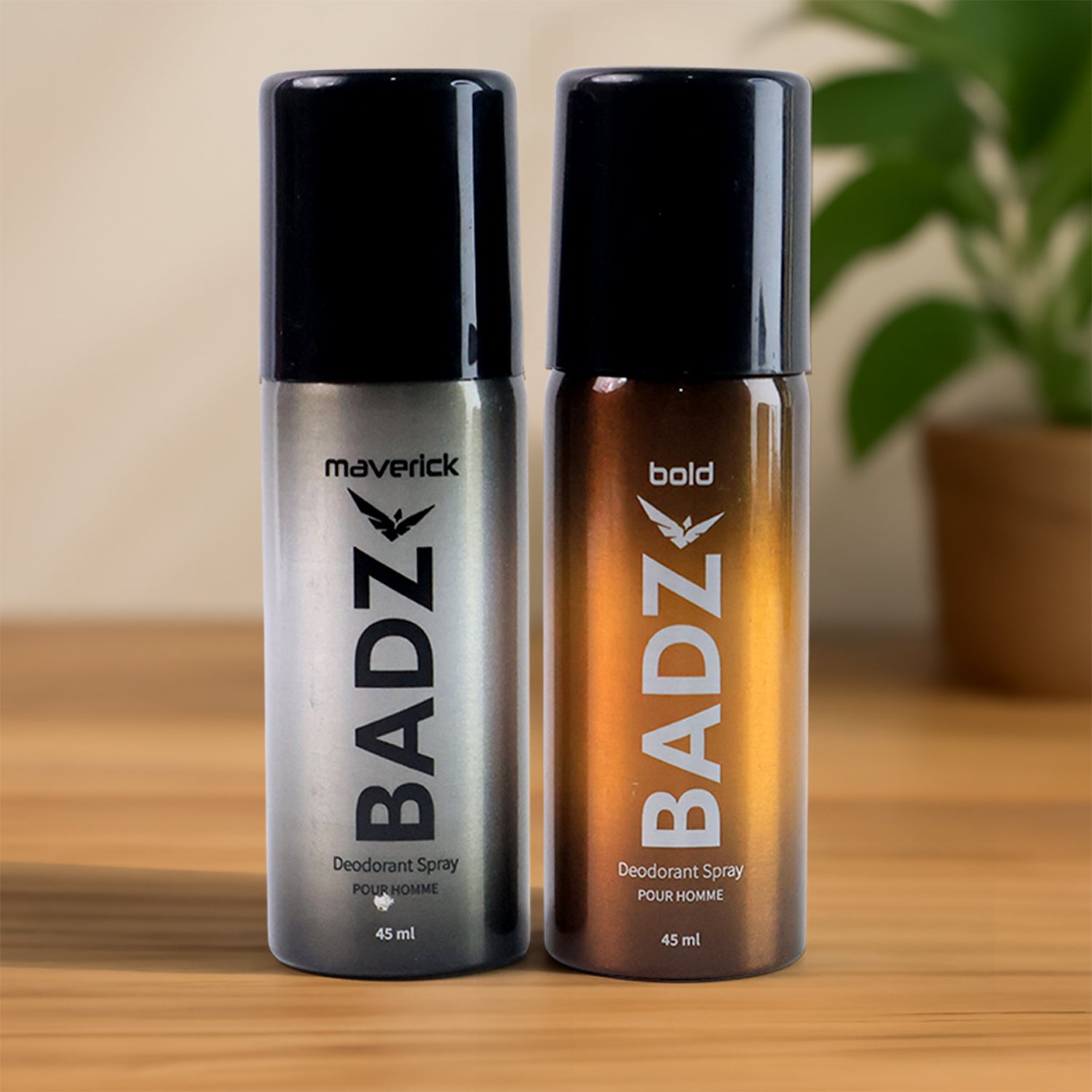 Badz Long-lasting Premium Deodorant Body Spray For Men (1 Pc  Mixed Fragrance  45 Ml)