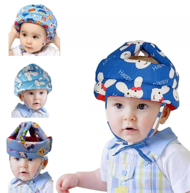 Baby Head Protector, Adjustable Size Baby Learn to Walk Or Run Soft Safety Helmet